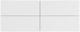 Tenedos White Ceramic Subway Wall Tile 4-1/4 x 10 (Box of 11 Sq.ft) Matte Finish for Kitchen Backsplash, Bathroom Shower, Accent Décor